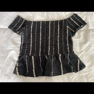 Off shoulder Aeropostale Top Size Small